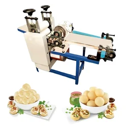 Commercial Semi Automatic Panipuri Making Machine, SS Body
